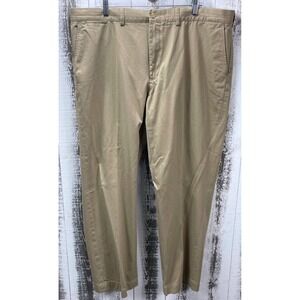 Polo Ralph Lauren Preston Pants 42x32 Khaki Chino Cotton Classic Fit Casual